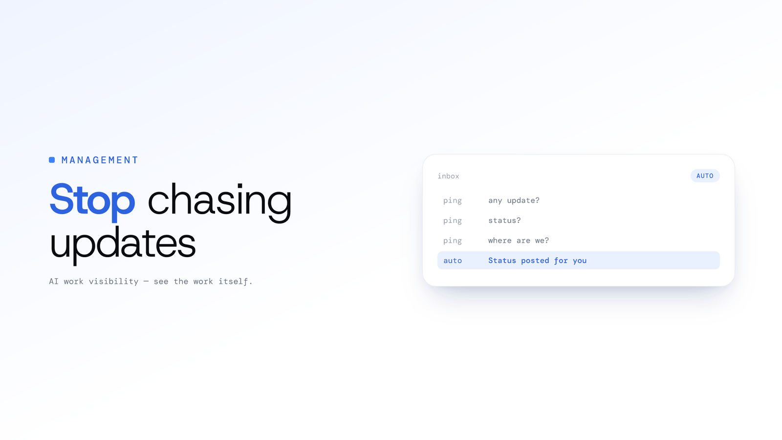 Why Engineering Managers Spend Too Much Time Chasing Updates